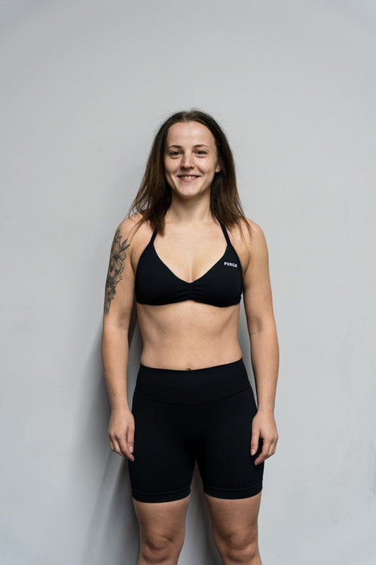 PURGD Sculpt Set — Strapless Bra & Shorts - Purgd Gym Wear