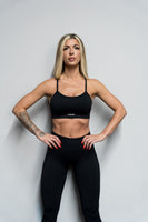 PURGD Sculpt Set — Cross Back Bra & Leggings - Purgd Gym Wear
