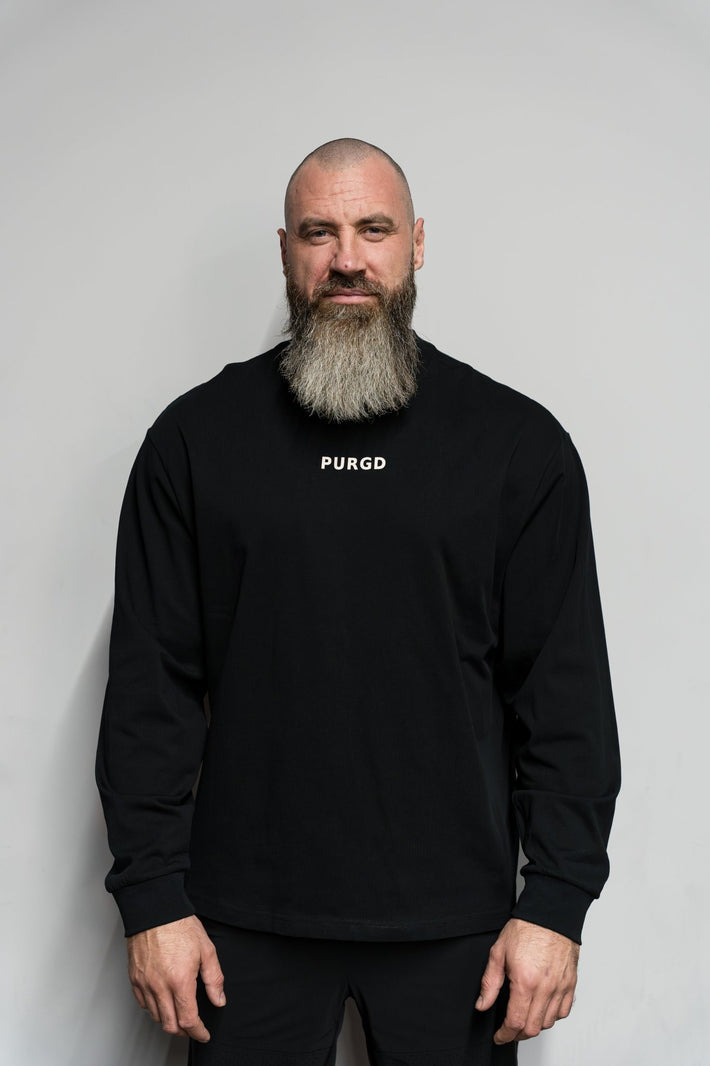 PURGD Oversized Long Sleeve Tee - Purgd Gym Wear